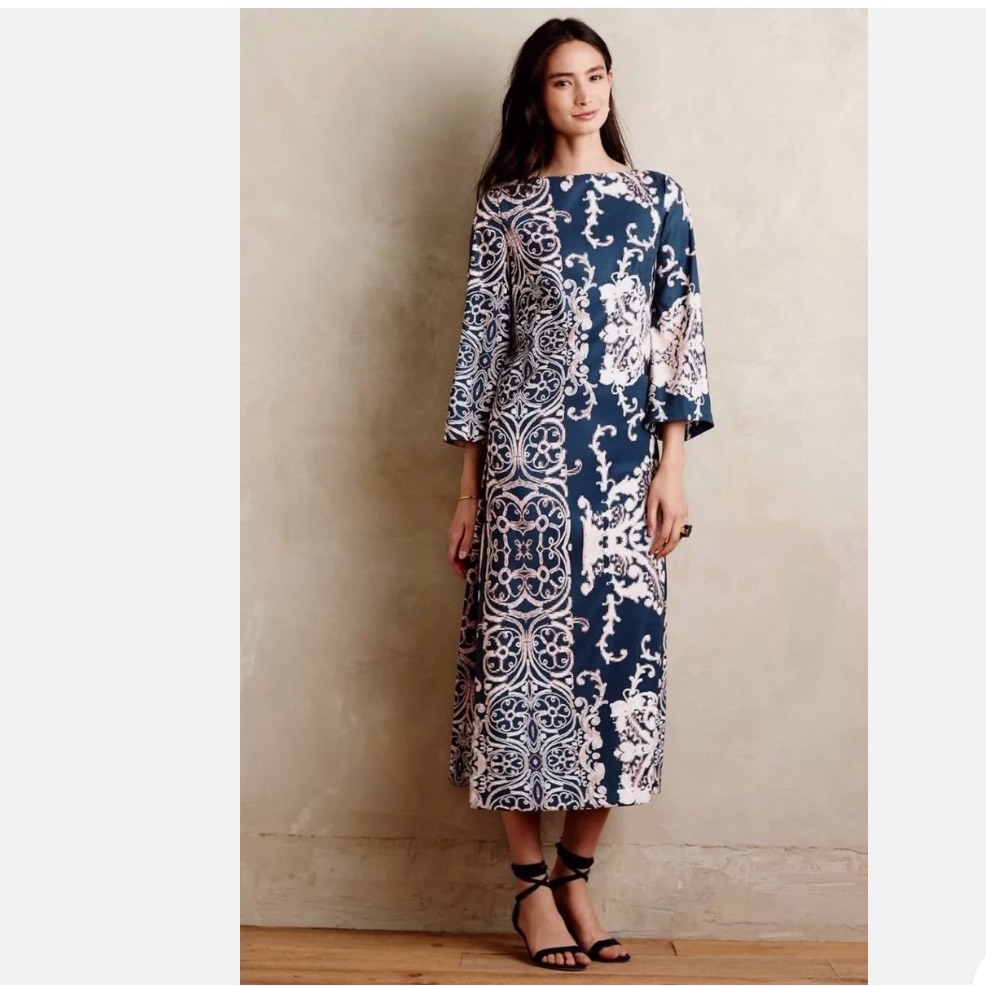 Nanette Lepore Scrollwork Pixel Shift Dress